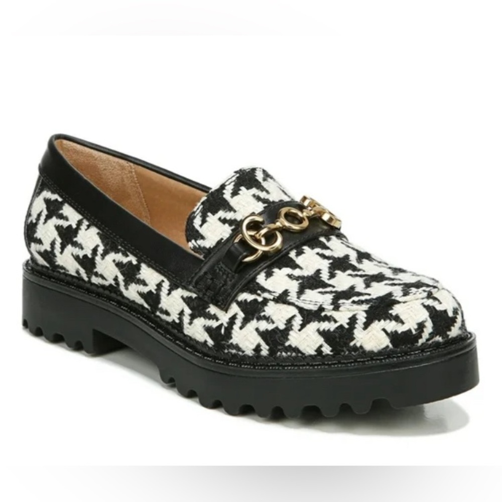 Circus Sam Edelman Deana Bit Lug Houndstooth Loafer - Picture 2 of 5